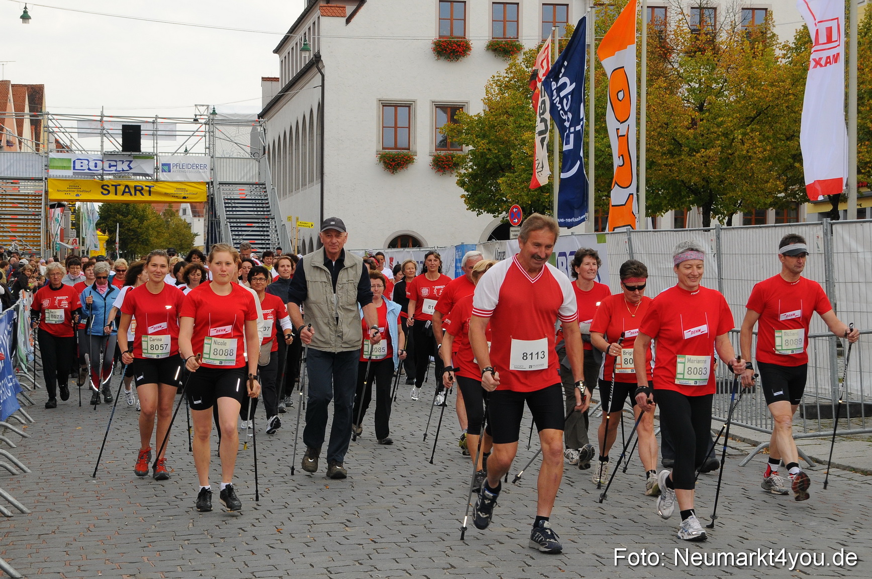 Nordic Walking Stadtlauf Neumarkt 180910 0006